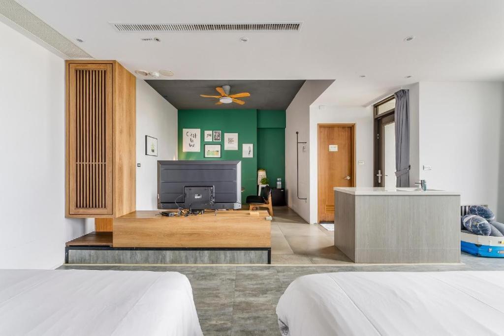 Wandao Bed & Breakfast Donggang Exterior photo